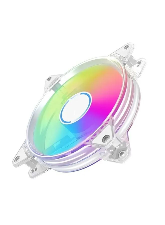 Transparent Frame ARGB PC Case Fan 4.72 Inch Silent Strong Wind Motherboard Sync - Image 5